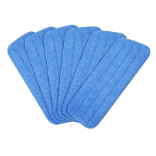 Blue Microfiber Mop Pads Wet Dry Mop Refill for 18" Flat Mop Base